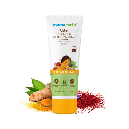 Mamaearth Ubtan Nourishing Hair Removal Cream - 100g