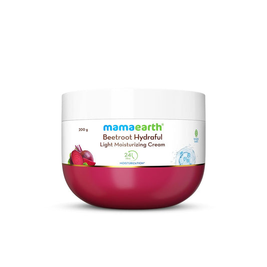 Mamaearth Beetroot Hydraful Light Moisturizing Cream 200g