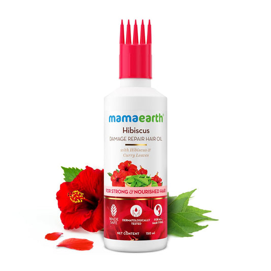 Mamaearth Hibiscus Damage Repair Hair Oil 150ml