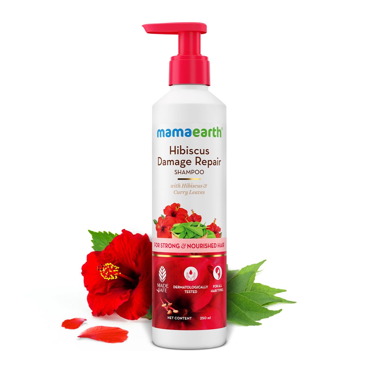 Mamaearth Hibiscus Damage Repair Shampoo 250ml