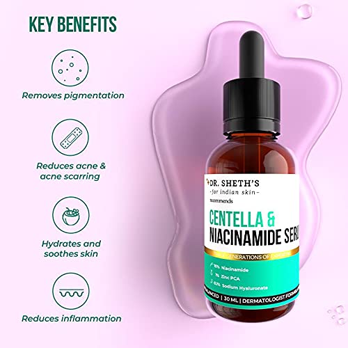 Dr. Sheth's Centella & Niacinamide Face Serum - 30ML