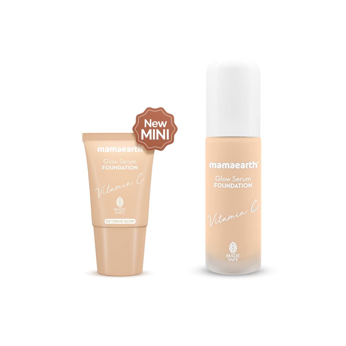 Mamaearth Glow Serum Foundation Mini Tube - 18ml