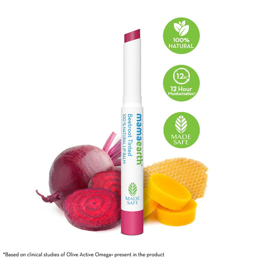 mamaearth beetroot tinted lip balm