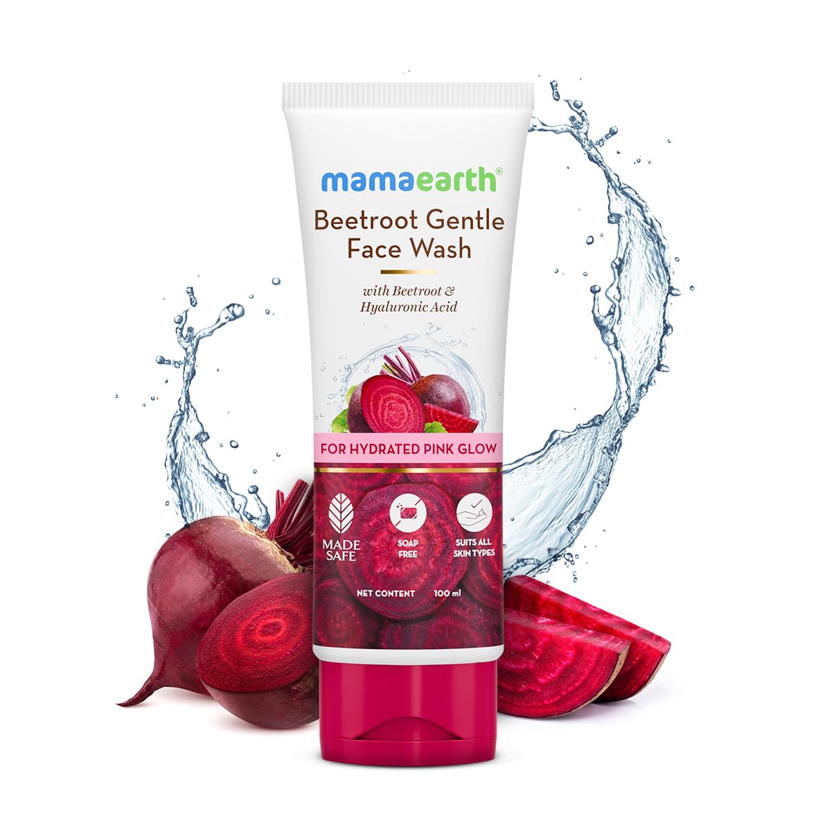 Mamaearth Beetroot Gentle Face Wash - 100ml