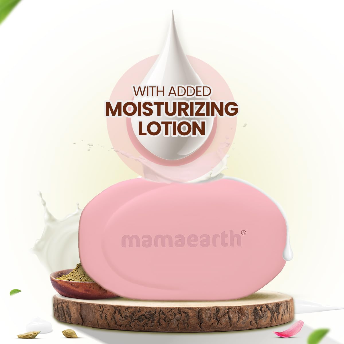 Mamaearth Multani Mitti Moisturizing Lotion Soap (Pack of 4)