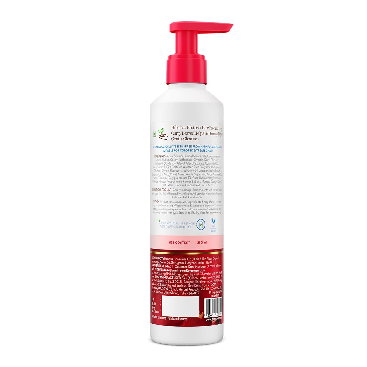 Mamaearth Hibiscus Damage Repair Shampoo 250ml