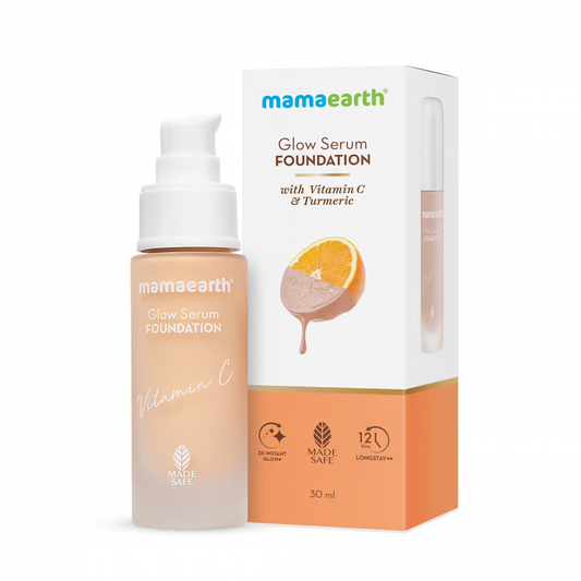 Mamaearth Glow Serum Foundation - Ivory glow