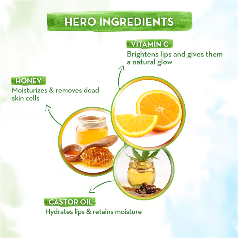 Mamaearth vitamin c tinted lip blamhero ingredients