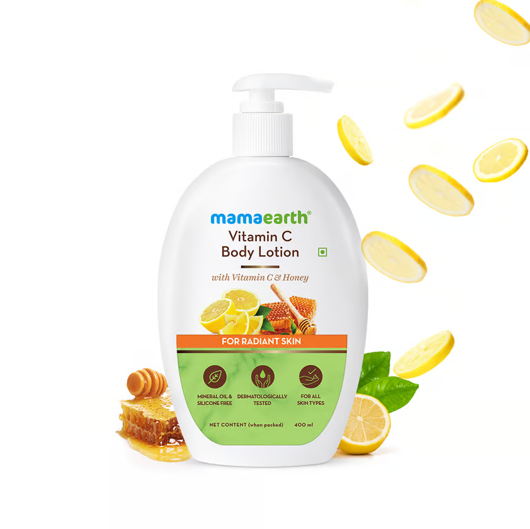 Mamaearth Vitamin C body lotion product pic