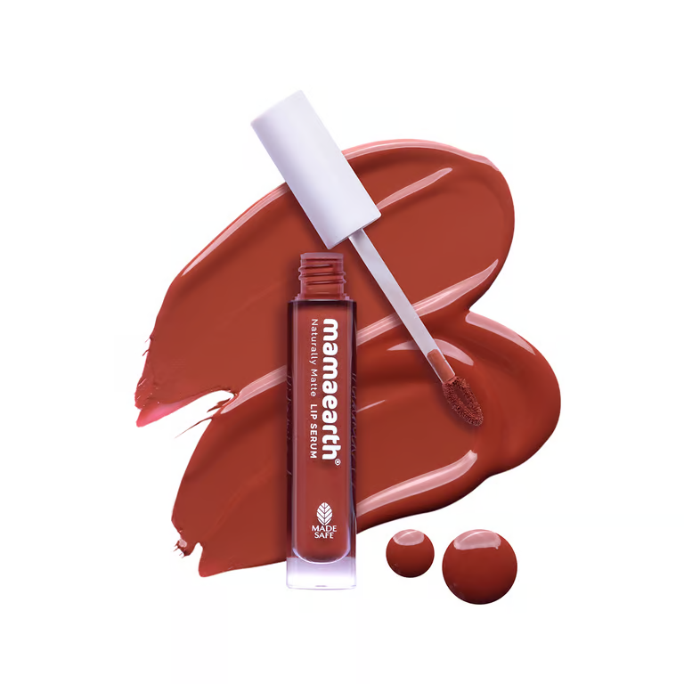 Mamaearth Naturally Matte Liquid Lipstick - 3 ml | Chocolate Truffle