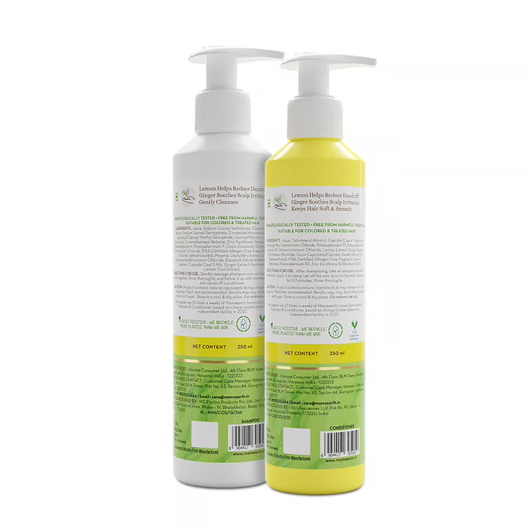 Lemon Anti-Dandruff Combo - 250ml + 250ml