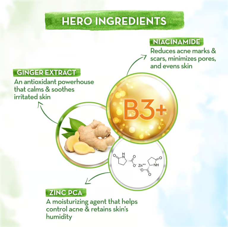 Skin correct face serum 30 ml benefits hero ingredients