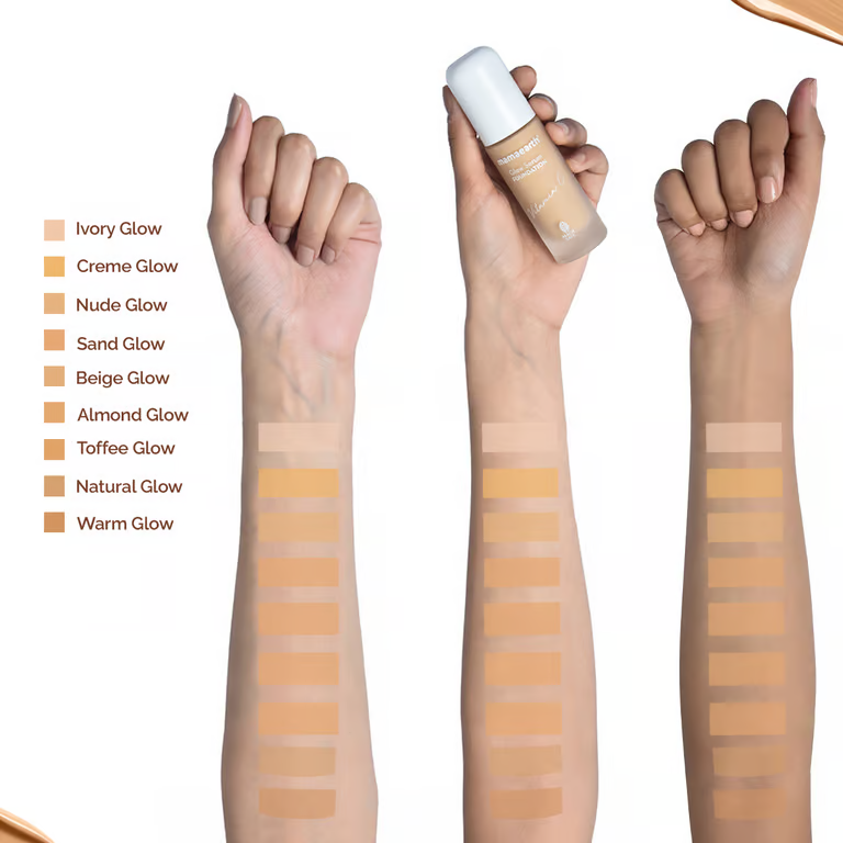 Glow Serum Foundation range