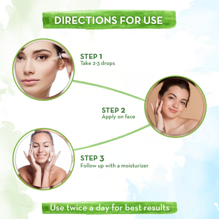 Mamaearth tea tree face serum directions for use