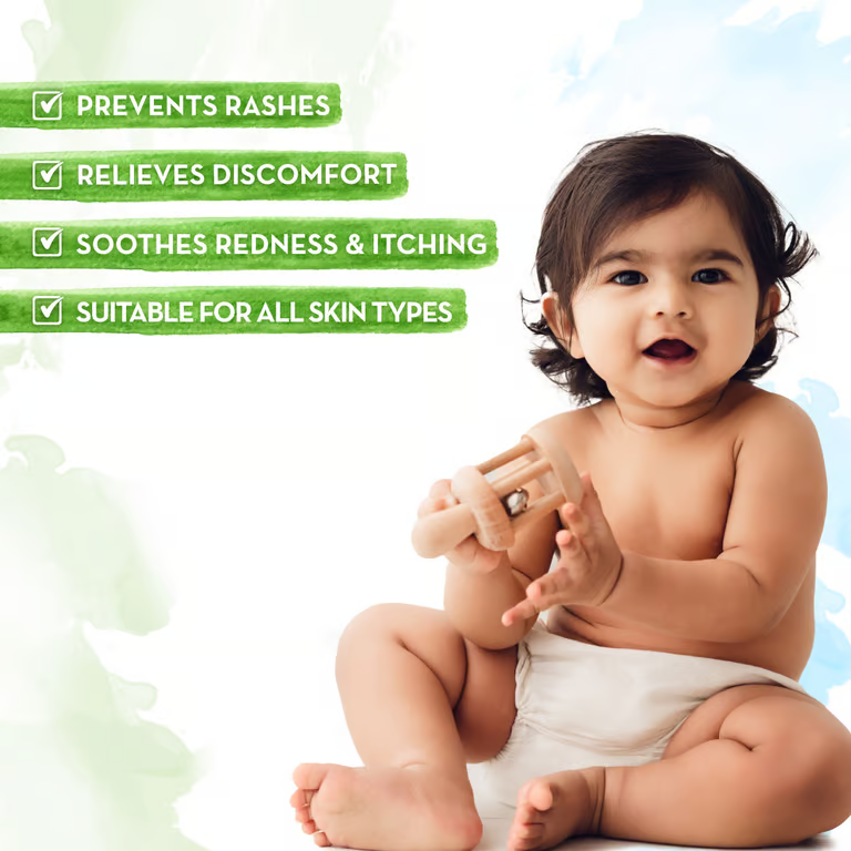 Mamaearth Milky Soft Diaper Rash Cream for Babies benefits