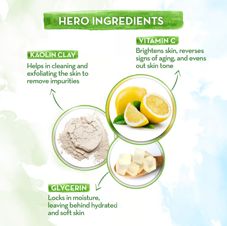 Mamaearth vitamin c face mask hero ingredients