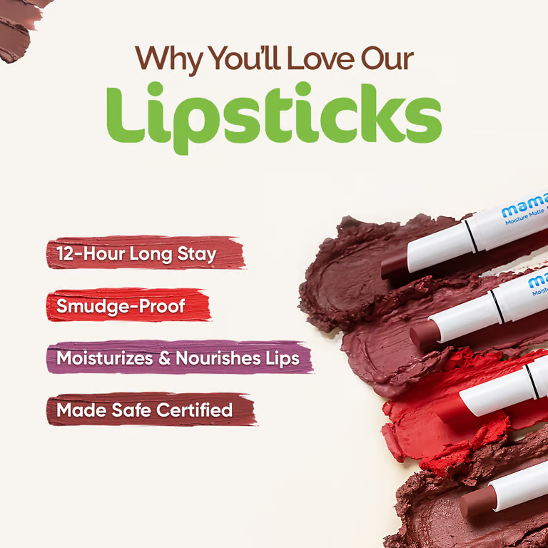 Moisture Matte Longstay Lipstick benefits