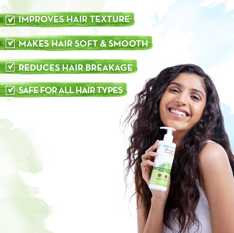 Mamaearth bhringamla conditioner benefits