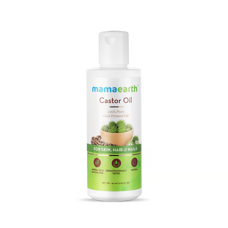 Mamaearth castor oil