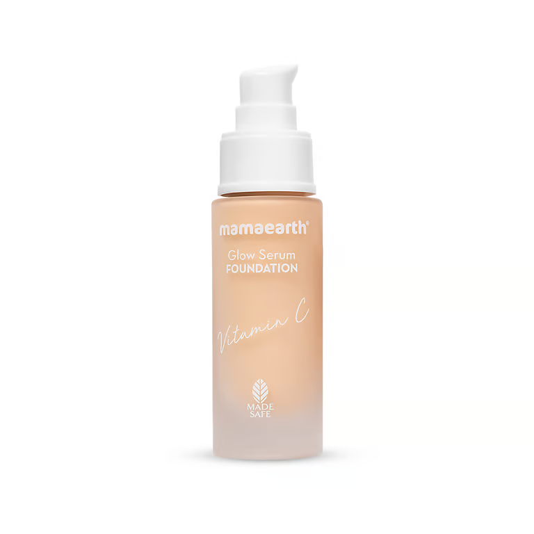 Mamaearth Glow Serum Foundation - Ivory glow