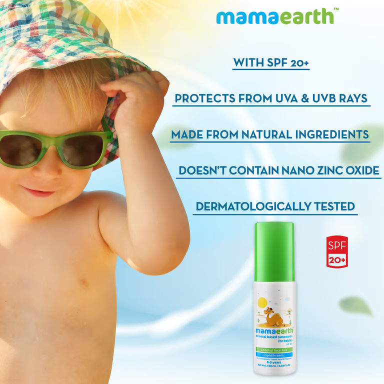 Mamaearth Mineral Based Sunscreen - 100ml