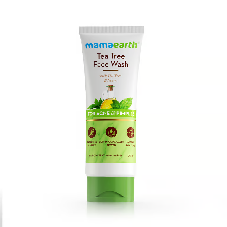 Mamaearth tea tree face wash 