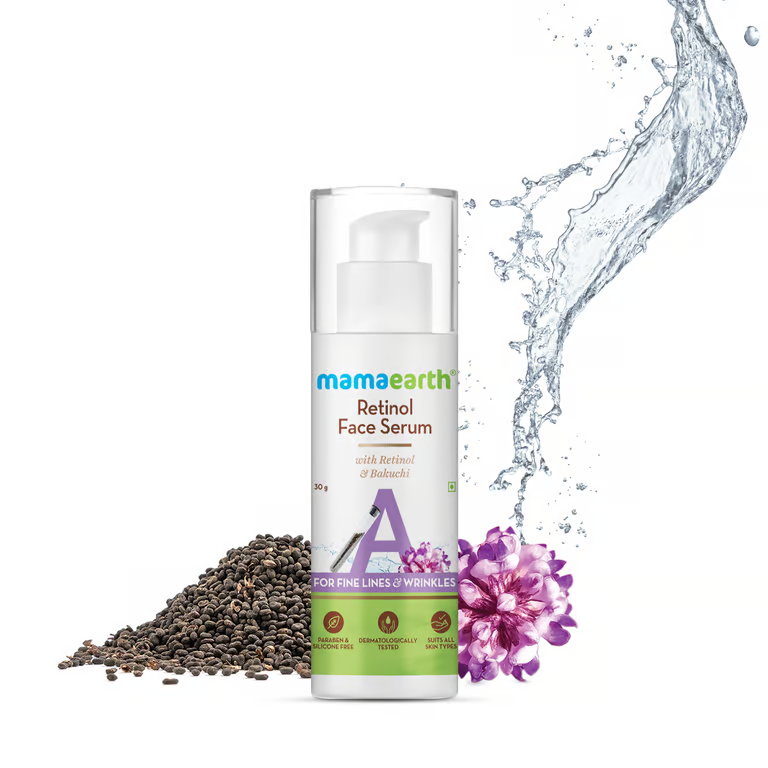 Mamaearth retinol face serum 