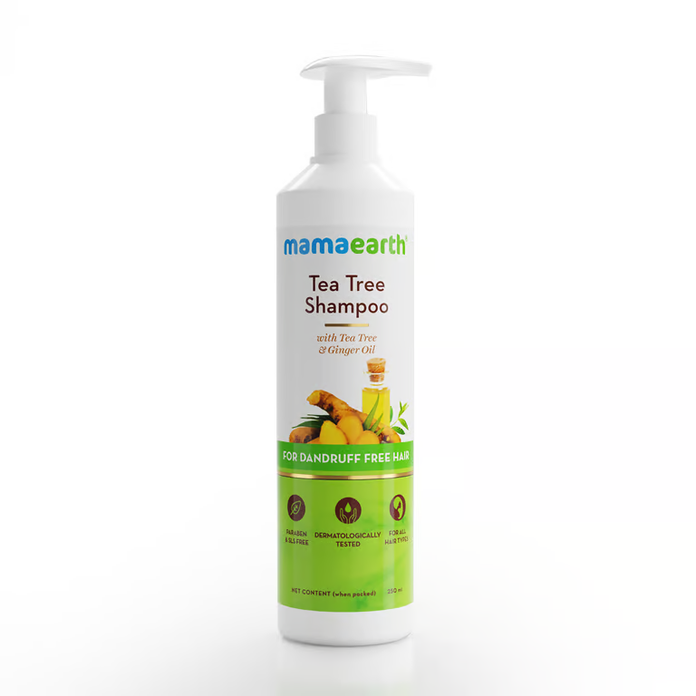 Mamaearth tea tree shampoo 