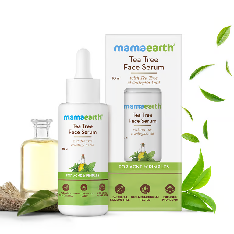 Mamaearth tea tree face serum 