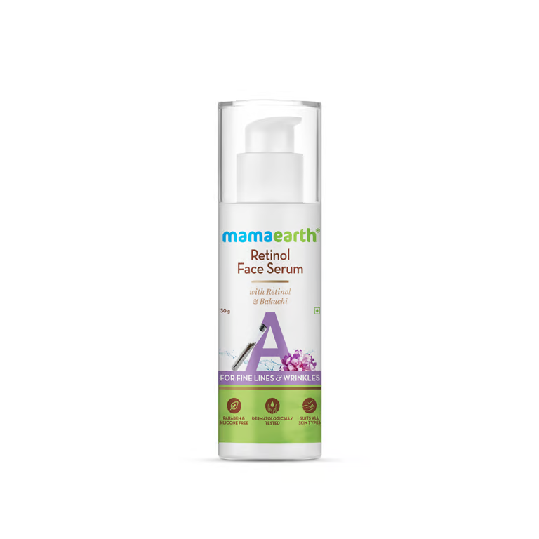 Mamaearth retinol face serum 