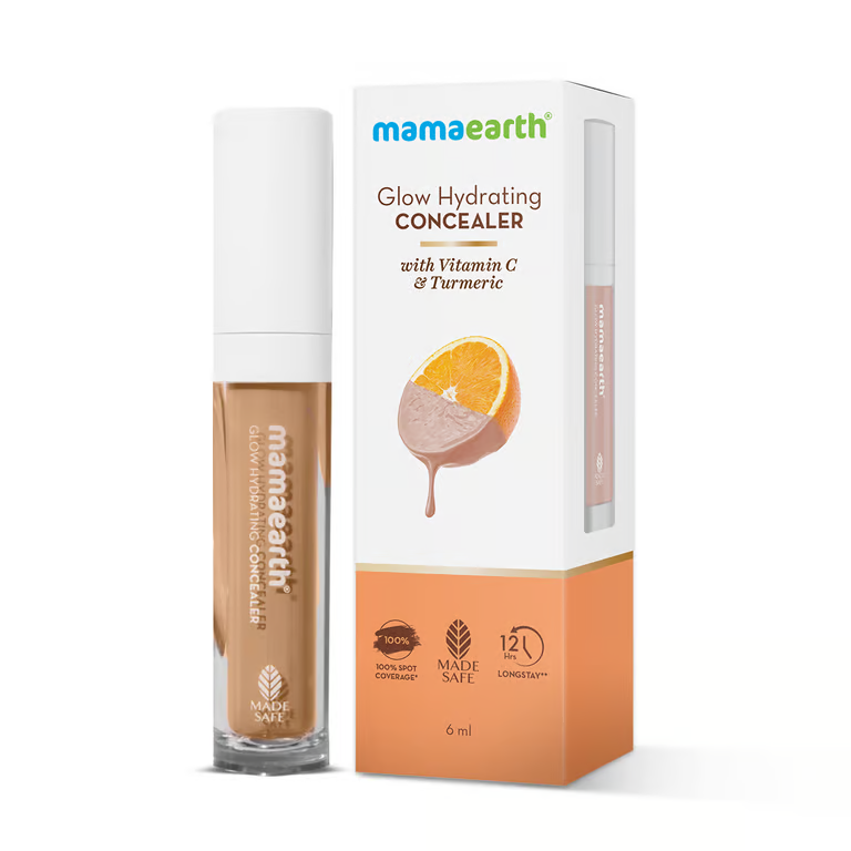 Mamaearth Glow Hydrating Concealer - 6 ml | Ivory Glow