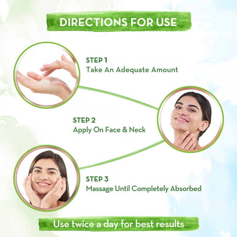 Mamaearth Aloe Vera Oil-Free Face Moisturizer with Aloe Vera & Ashwagandha for a Youthful Glow - 80 g