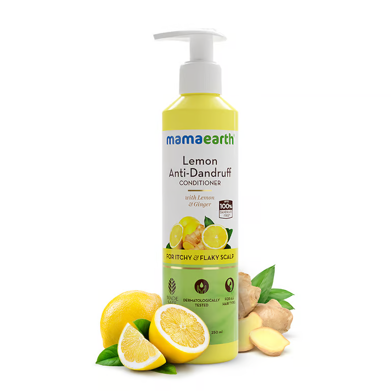 Mamaearth lemon anti-dandruff conditioner 