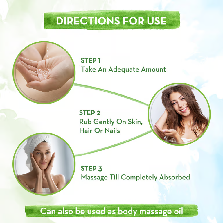 Mamaearth castor oil directions for use