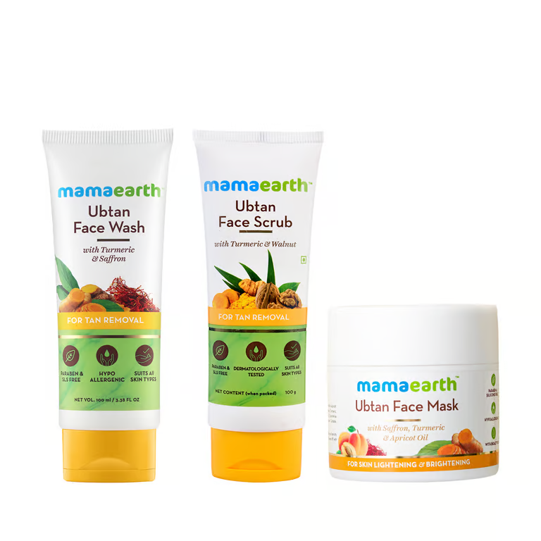 Mamaearth Ubtan Tan Removal Regimen Kit