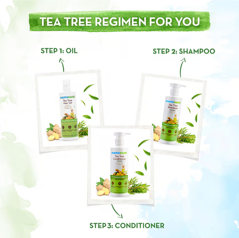 Mamaearth tea tree regimen for you