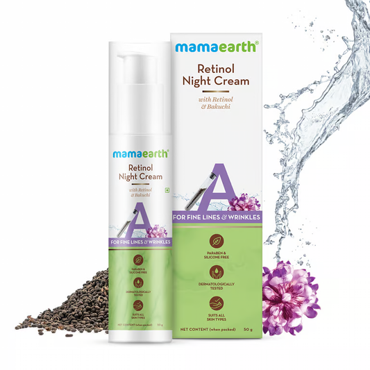 Mamaearth retinol night cream 