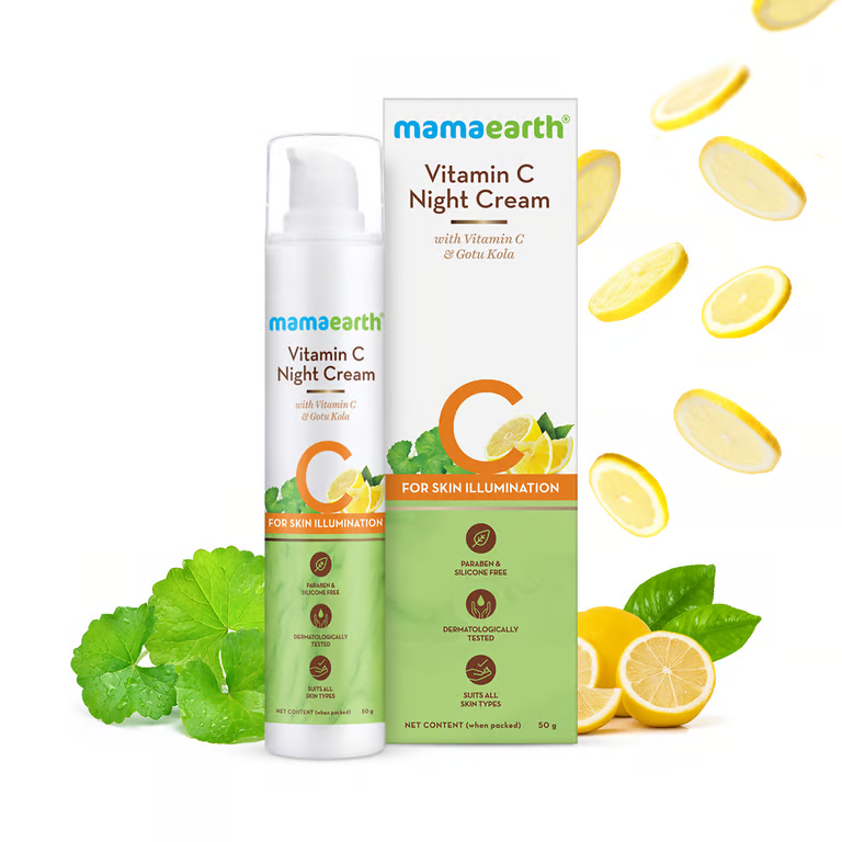 Vitamin C night cream front image