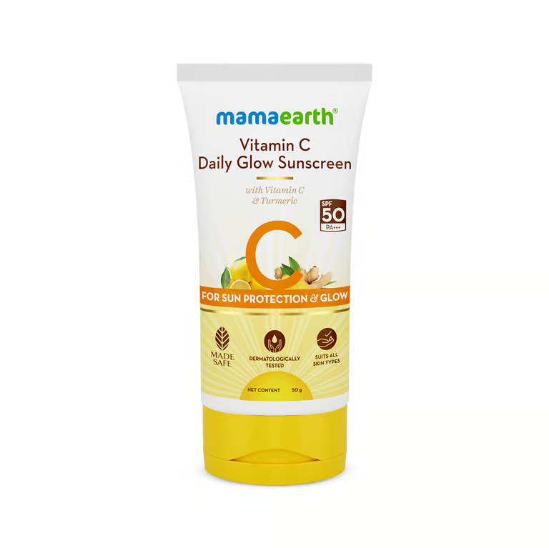 Mamaearth Vitamin C Daily Glow Face Serum 50 X Vitamin C -30ml