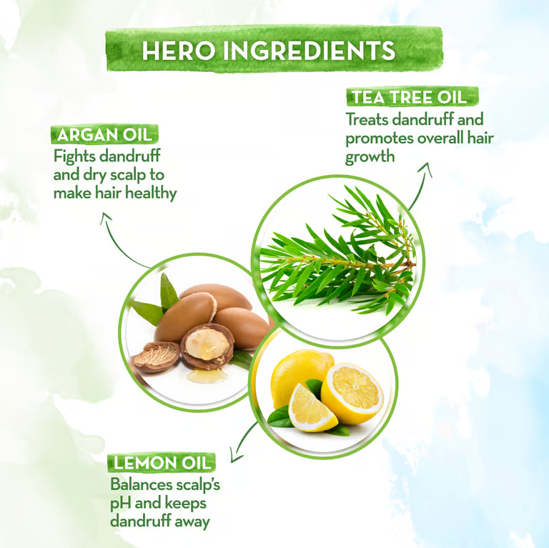 Mamaearth tea tree hair mask hero ingredients