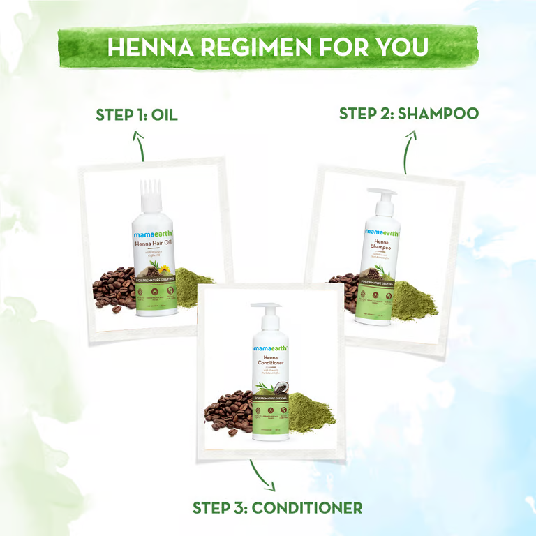 Henna Hair Oil regimen for you