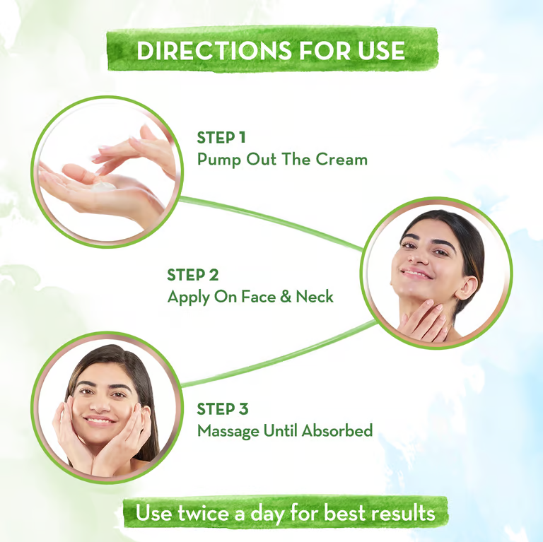 Mamaearth skin illuminate face cream direction of use