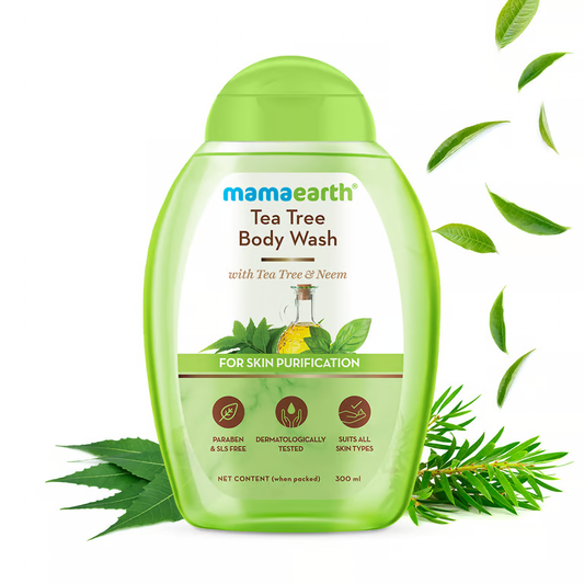 Mamaearth tea tree body wash 