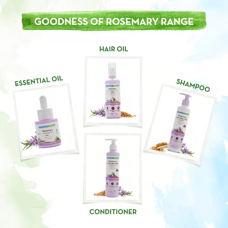 Rosemary Essential Oil for Hair Growth