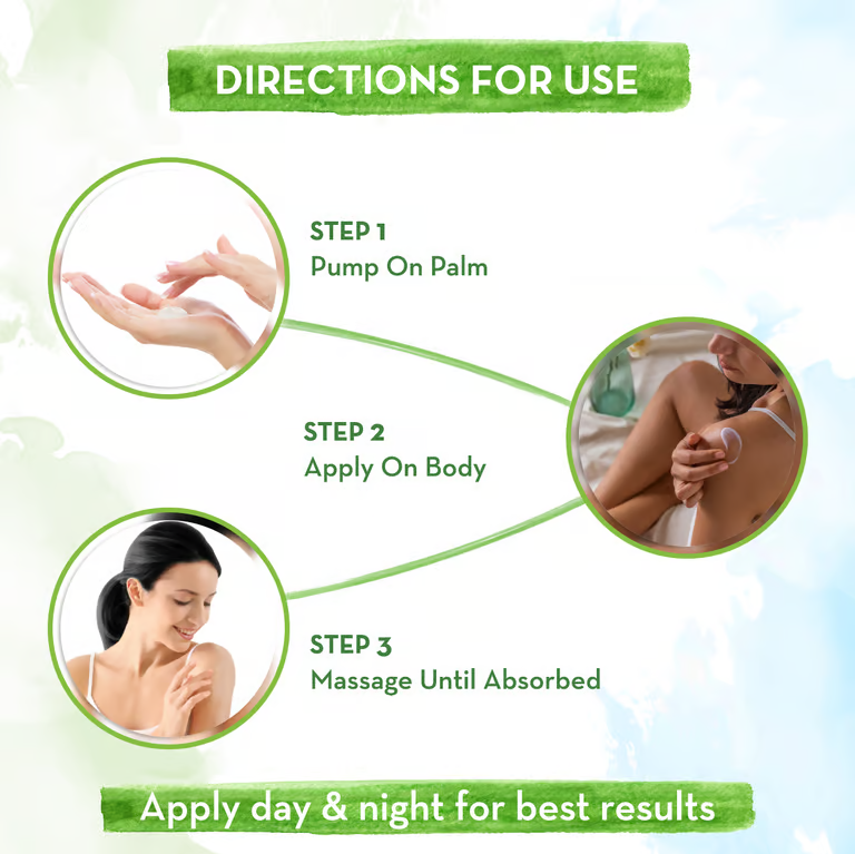 Mamaearth ubtan body lotion directions for use