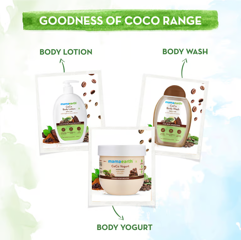 Mamaearth goodness of coco range