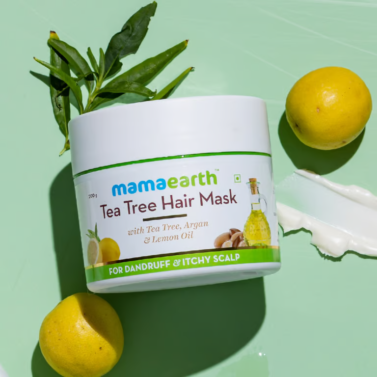 Mamaearth tea tree hair mask 