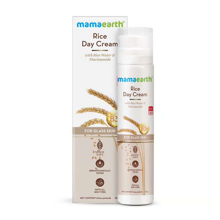 Mamaearth rice day cream 