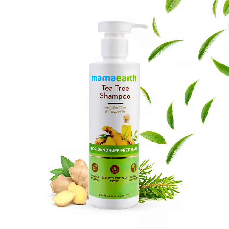 Mamaearth tea tree shampoo 