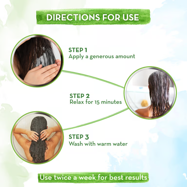 Mamaearth onion hair mask directions for use